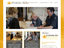 Tablet Screenshot of friskolen-helios.dk
